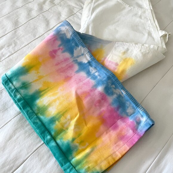 🎨 Free Speech Jeanies – Ripple Dye Painter Pants (Size 6-8) or 32" x 32" - Picture 15 of 15